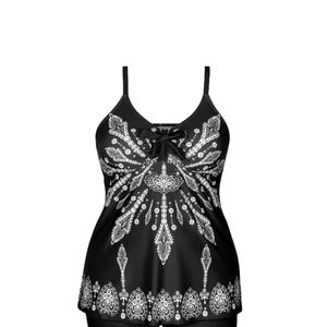 Women's Plus Size Tankini Top
